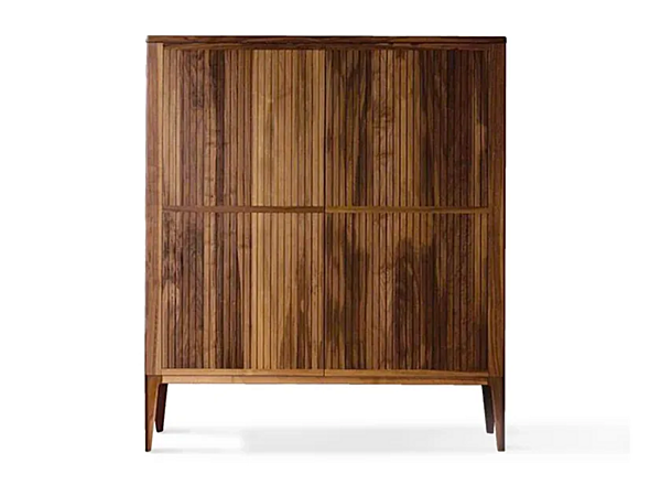 Walnut highboard with doors DALE Eleva A 124 factory DALE from Italy. Foto №1