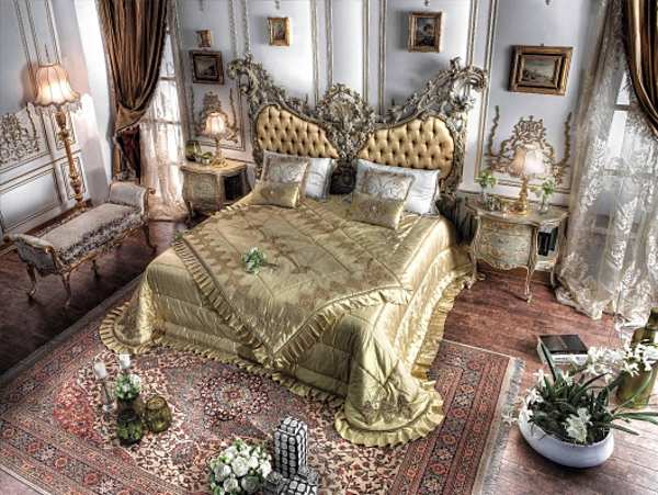 Bed ASNAGHI INTERIORS GD7901 factory ASNAGHI INTERIORS from Italy. Foto №2