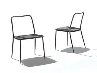 Polypropylene chair open back outdoor FLEXFORM First Steps factory FLEXFORM from Italy