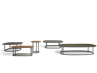 Garden side table Regent Molteni & C aluminum Garden side table Regent Molteni & C aluminum factory Molteni & C.(+VITRA) from Italy