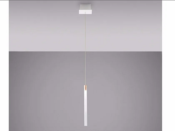LED pendant lamp made of borosilicate glass Fabbian Tooby Multispot factory Fabbian from Italy. Foto №1