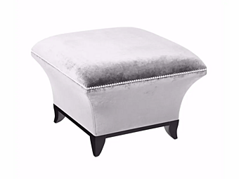 Square fabric pouf Little Bay Gentry Home Square fabric pouf Little Bay Gentry Home factory Gentry Home from Italy