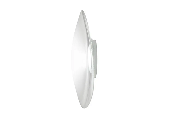 LED wall light made of blown glass Loop Fabbian factory Fabbian from Italy. Foto №1