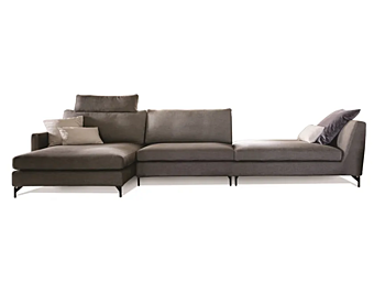 Sectional sofa fabric or leather VIBIEFFE 525 Nordic