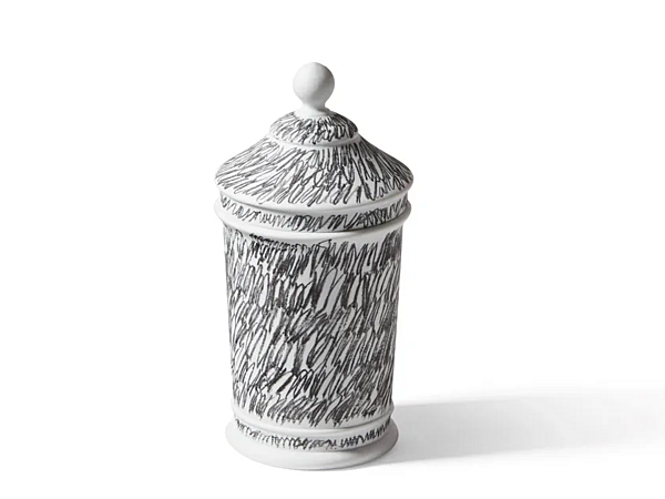 Porcelain candle holder CASSINA Post Scriptum factory CASSINA from Italy. Foto №11