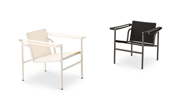 Garden armchair with fabric upholstery and armrests CASSINA Outdoor 001 factory CASSINA from Italy. Foto №11