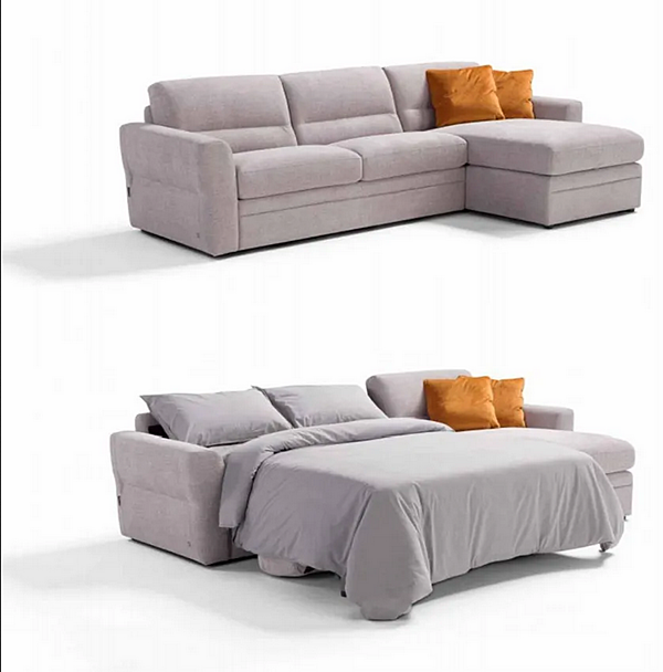 Sectional fabric sofa bed Amalfi Marinelli Home M1270 factory Marinelli Home from Italy. Foto №3
