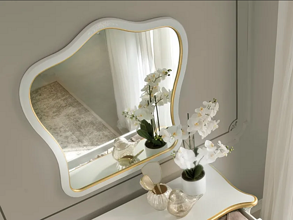 Framed wall mounted mirror CASA +39 Giulietta 3311, 3411 factory CASA +39 from Italy. Foto №1