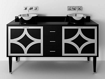 Wooden Floor Standing Vanity Unit with Drawers Park Avenue Cora 3A PKRCORA3ACES