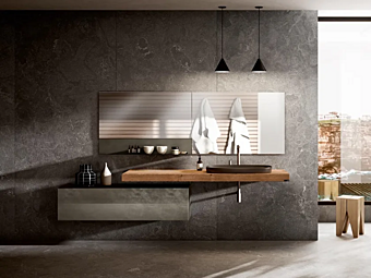 Ceramic washbasin Kera 1117 by LAGO Ceramic washbasin Kera 1117 by LAGO factory LAGO from Italy