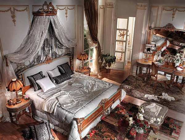 Bed ASNAGHI INTERIORS GD4701 factory ASNAGHI INTERIORS from Italy. Foto №1