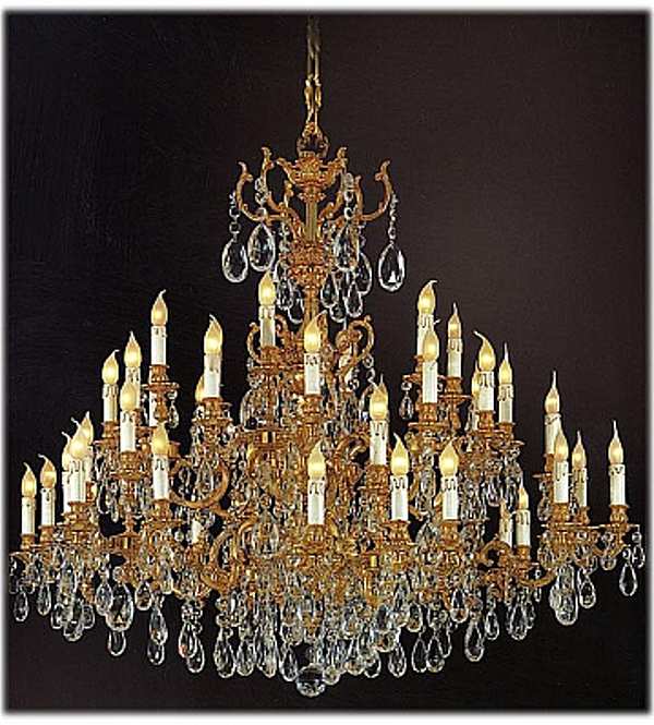 Chandelier FBAI 5000/42 factory FBAI from Italy. Foto №1