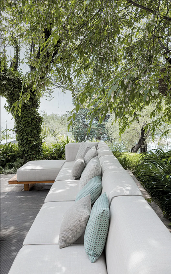 3-Seater Fabric Sofa with Soft Back Atmosphera 9 Zero 9.0.M3 factory ATMOSPHERA from Italy. Foto №5