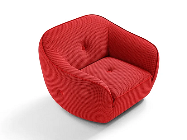 Armchair in stretchable fabric Bebop Egoitaliano factory Egoitaliano from Italy. Foto №1