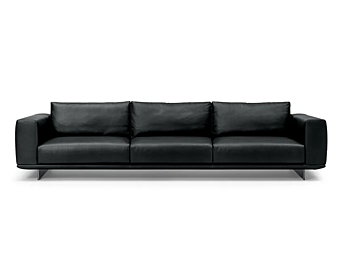 3-seater leather sofa Asso i 4 Mariani