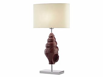 Ceramic table lamp Tibiae MARIONI factory MARIONI from Italy