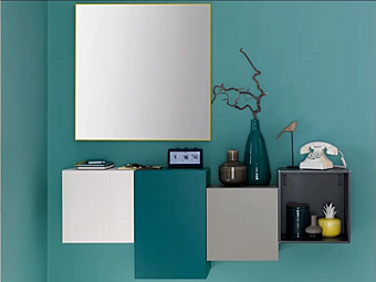 Wall Mounted Hallway Unit Moretti Compact LV207 Wall Mounted Hallway Unit Moretti Compact LV207 factory MORETTI COMPACT from Italy