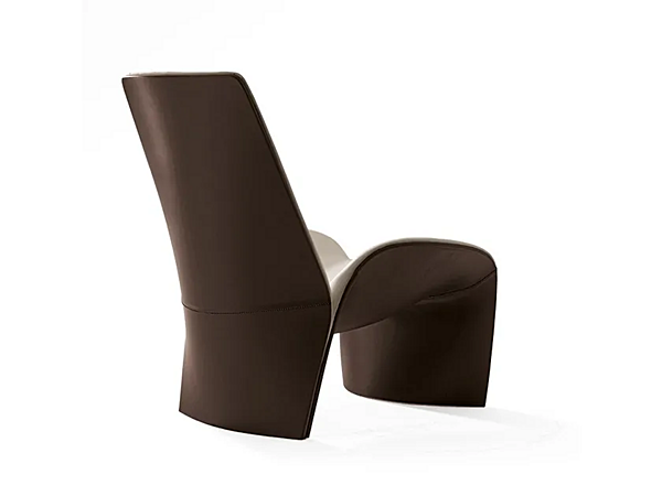 Leather armchair Eva GIORGETTI 66910, 66911 factory GIORGETTI from Italy. Foto №2