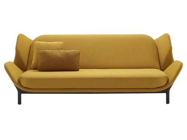 3-seater fabric sofa bed with removable cover LIGNE ROSET CLAM 19060105 factory LIGNE ROSET from Italy. Foto №1