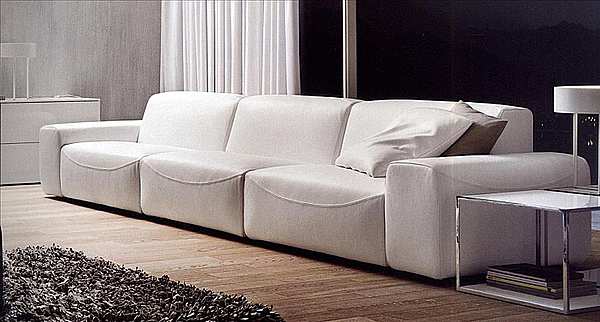 Couch DALL'AGNESE DOMINO 1 factory DALL'AGNESE from Italy. Foto №1