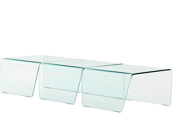 Low glass coffee table Ligne Roset Rosis 19960008 factory LIGNE ROSET from Italy. Foto №3