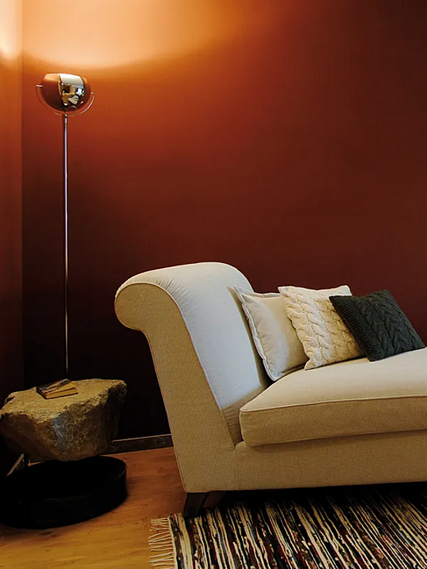 Adjustable Steel Floor Lamp Fabbian Beluga factory Fabbian from Italy. Foto №5