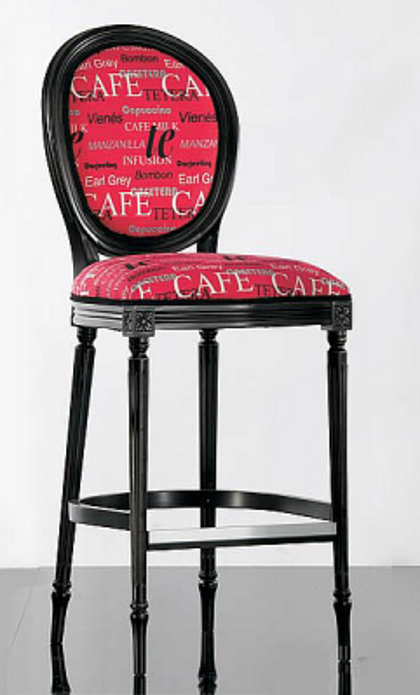 Bar stool SEVEN SEDIE 0252B factory SEVEN SEDIE from Italy. Foto №1