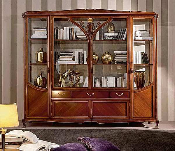 Bookcase MEDEA 948 factory MEDEA from Italy. Foto №1