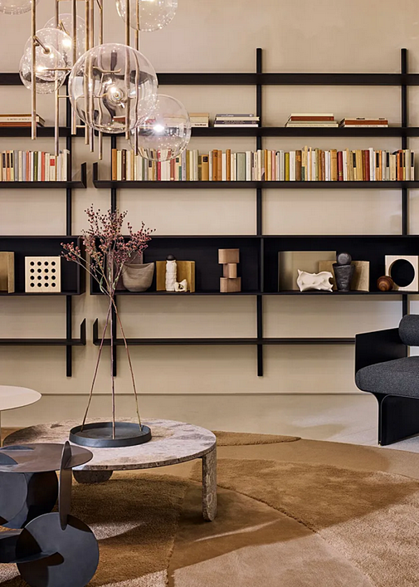 Sectional wooden bookcase Brera 23 Gallotti Radice factory Gallotti & Radice from Italy. Foto №3