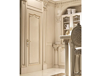 Hinged wooden door Passione Martini Interiors Hinged wooden door Passione Martini Interiors factory MARTINI INTERIORS from Italy