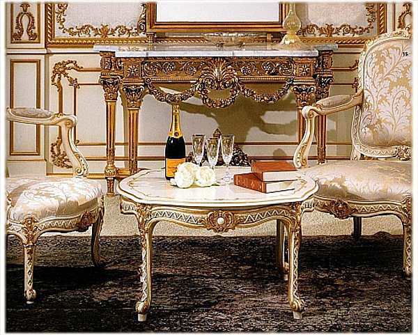 Coffee table CARLO ASNAGHI STYLE 10122 factory CARLO ASNAGHI STYLE from Italy. Foto №1