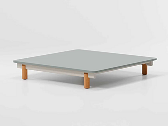 Square Aluminium Coffee Table KETTAL MOLO