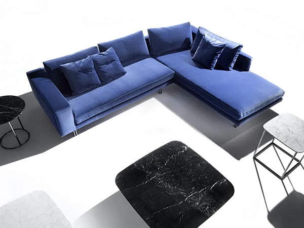 Corner fabric sofa ERBA ITALIA Inno collection factory ERBA ITALIA from Italy. Foto №1