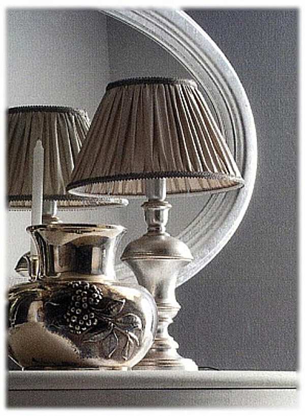 Table lamp CORTE ZARI Art. 1437 factory CORTE ZARI from Italy. Foto №1