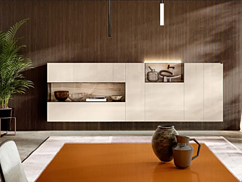 Modular Highboard 36E8 1282 LAGO factory LAGO from Italy