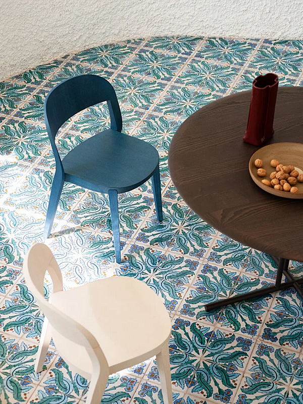 Stackable wooden chair Minima 949 Potocco 949 factory POTOCCO from Italy. Foto №19