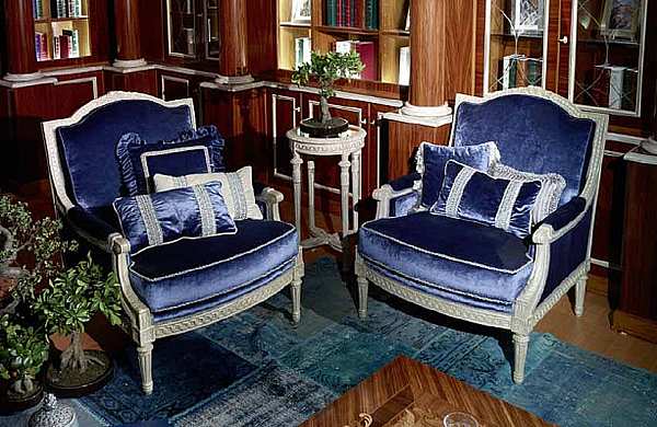 Armchair ASNAGHI INTERIORS L11901 factory ASNAGHI INTERIORS from Italy. Foto №3