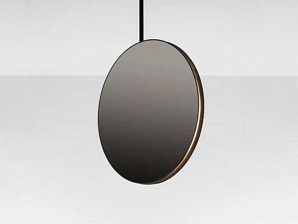 Double-sided hanging mirror with integrated lighting Artemide SE ES factory Artemide from Italy. Foto №1