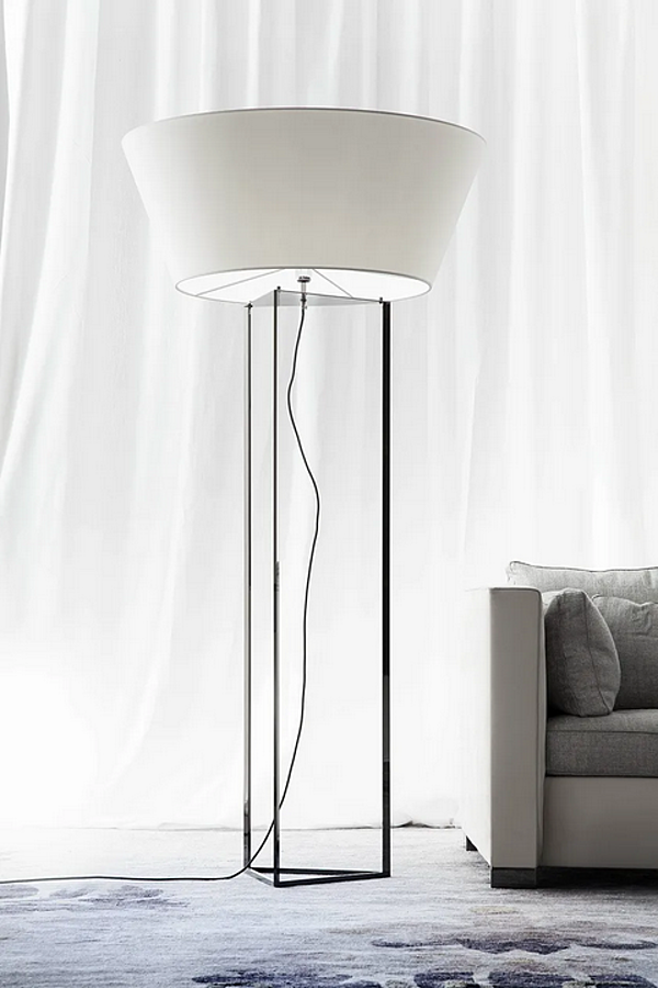 Fabric floor lamp Disco ERBA ITALIA factory ERBA ITALIA from Italy. Foto №1