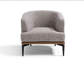 Fabric armchair with armrests Egoitaliano Bonnie