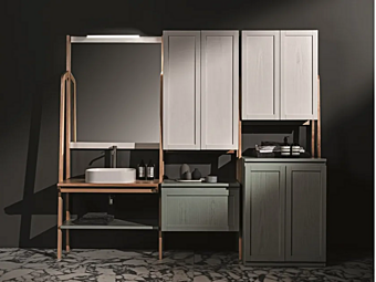 Sectional Ash Laundry Room Cabinet with Drawers Gaia Mobili Sectional Ash Laundry Room Cabinet with Drawers Gaia Mobili factory GAIA from Italy