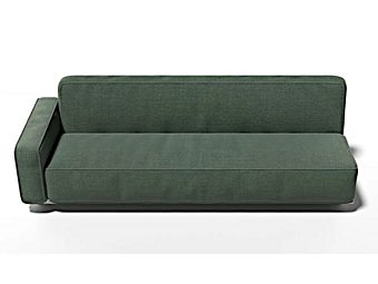 3-seater modular garden sofa fabric Laguna 31 Atmosphera