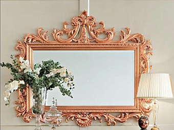 Rectangular Framed Wall Mirror Modenese Luxury Interiors 13669 factory MODENESE GASTONE from Italy