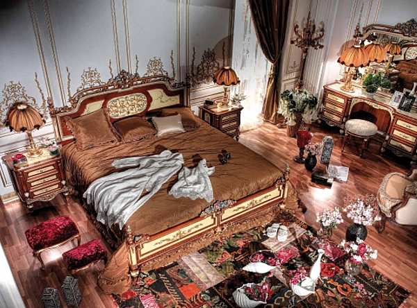 Bed ASNAGHI INTERIORS GD3701 factory ASNAGHI INTERIORS from Italy. Foto №3