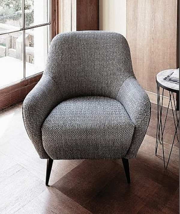 Armchair VIBIEFFE 650003 factory VIBIEFFE from Italy. Foto №1