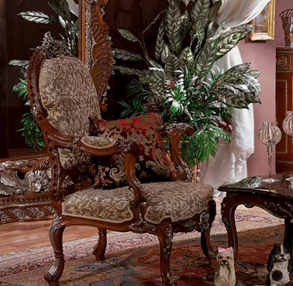 Armchair ASNAGHI INTERIORS PC7821 factory ASNAGHI INTERIORS from Italy. Foto №1