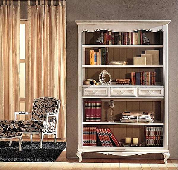 Bookcase MODA MOBILI - Interiors PR317 factory Interiors Italia from Italy. Foto №1
