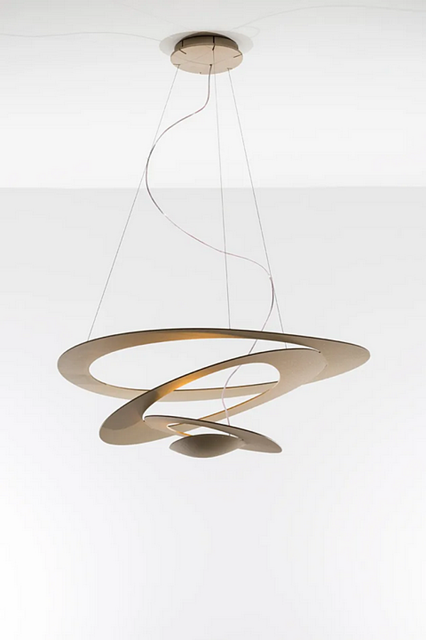 Pendant Lamp in Powder Coated Aluminium Artemide Pirce factory Artemide from Italy. Foto №17