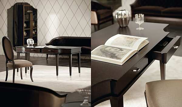 Wooden writing desk with drawers OPERA CONTEMPORARY Desire factory OPERA CONTEMPORARY from Italy. Foto №2
