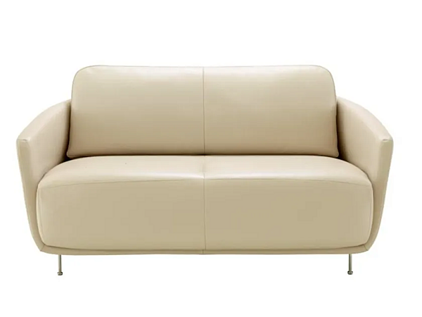 Two-Seater Leather Sofa Okura LIGNE ROSET 17100405 factory LIGNE ROSET from Italy. Foto №1